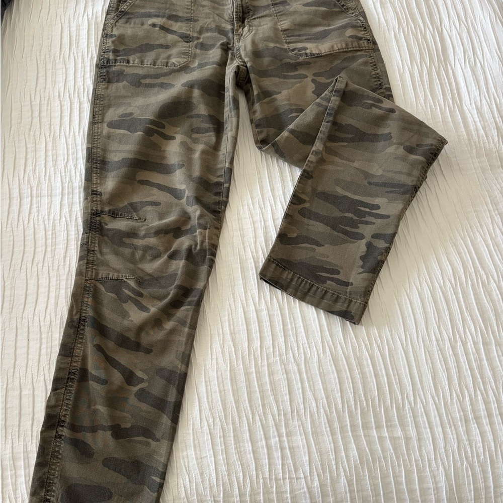 Lucky Brand Camouflage Straight Leg Pants